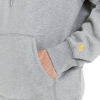 Худи Carhartt WIP Hooded Chase Sweatshirt I026384 (grey heather-gold)