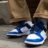 Кроссовки Nike Dunk Low FQ8826-100 (white-football grey-game royal)