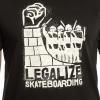 Футболка adidas Skateboarding Legalize Tee CF3120 (black-white)