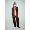 Жилет Magamaev Reversible Fleece Vest maga24-revest-brw (brown)
