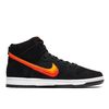 Кеды Nike SB Dunk High Pro BQ6826-003 (black-university gold-team orange)