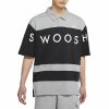 Поло Nike Swoosh Logo Polo DJ5370-010 (black-grey)