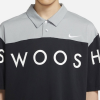 Поло Nike Swoosh Logo Polo DJ5370-010 (black-grey)