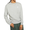 Толстовка Nike Club Mens French Terry Crew BV2667-063 (heather grey)