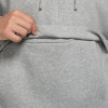 Худи Nike Club Fleece Half Zip Hoodie BV2699-066 (dk grey heather-white)