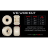 Колеса Bones Grippin Wolf V6 Wide-Cut X-Formula 99A WSCAXGRW5499A4-54 (multi)