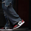 Кроссовки Jordan Air Jordan 1 Low "Bred Toe" 553558-161 (white-black-varsity red) Кроссовки Jordan Air Jordan 1 Low "Bred Toe" 553558-161 (white-black-varsity red)