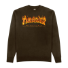 Толстовка Thrasher Inferno 312728 (dark chocolate) Толстовка Thrasher Inferno 312728 (dark chocolate)