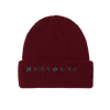Шапка Magamaev Script Beanie magafa22-scrptbnbor (bordo)