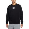 Толстовка Nike Swoosh League Fleece Crewneck DM5461-010 (black)