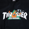 Лонгслив Thrasher X Toy Machine Vortex Ls 314065 (black)
