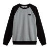 Толстовка Vans Core Basic Raglan Crew VN000HNV4ZY1 (black-cement heather)