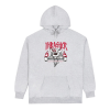 Худи Thrasher X Toy Machine Monster-Gram 315043 (ash grey)