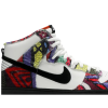 Кеды Nike SB Dunk High Premium "Huxtable" 313171-101 (white-black)
