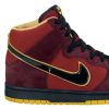 Кеды Nike SB Dunk High Premium "Iron Man" 313171-600 (team red-black-yellow ochre)
