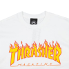 Футболка Thrasher Flame 311019 (white)