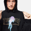 Худи Thrasher Atlantic Drift Hoodie 314264 (black-orange)