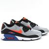 Кроссовки детские Nike Air Max 90 Mesh GS 833418-002 (wolf grey-total crimson)