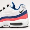 Кроссовки Nike Air Max 95 Essential 749766-106 (white-black-solar red)