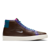 Кеды Nike SB Zoom Blazer Mid Premium CU5283-201 (baroque brown-white-green)