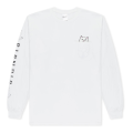 Лонгслив Ripndip Lord Nermal Pocket Ls RND0427 (white)