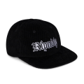 Кепка Ripndip Lord Savior Nerm Corduroy Strackback RND10132 (black)