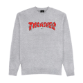 Толстовка Thrasher Chains By Daniel Shepard 312737 (sport grey)