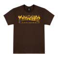 Футболка Thrasher Pigeon Mag 311618dchoc (dark chocolate)