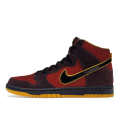 Кеды Nike SB Dunk High Premium "Iron Man" 313171-600 (team red-black-yellow ochre)