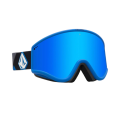 Маска Горнолыжная Volcom Yae VG0723505 (blue-dark grey-blue chrome)