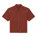 Рубашка Dickies River Ranch Work Shirt Ss DK0A4Z7MK471 (cappuccino)