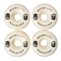 Колеса Macbalife Can Logo MBL-030001 (white)