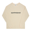 Лонгслив Appetite High Mark Long FFFFE6 (beige)