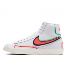 Кроссовки Женские Nike Blazer Mid '77 Infinite DC1746-103 (white-bright crimson-blue void)