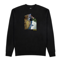 Толстовка Thrasher Mic-E Wallride Crew 312731 (black) Толстовка Thrasher Mic-E Wallride Crew 312731 (black)