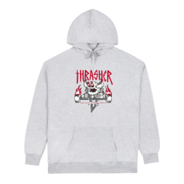 Худи Thrasher X Toy Machine Monster-Gram 315043 (ash grey) Худи Thrasher X Toy Machine Monster-Gram 315043 (ash grey)
