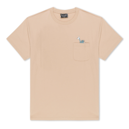Футболка Ripndip Liberty Pocket Tee RNDSPR25157 (almond)