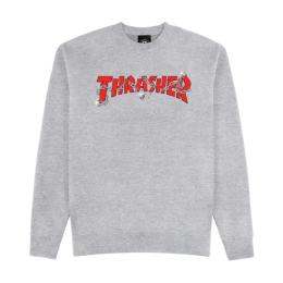 Толстовка Thrasher Chains By Daniel Shepard 312737 (sport grey)