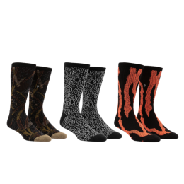 Носки Volcom Stoney Sock 3Pk D6332501MLT3P- (multi)