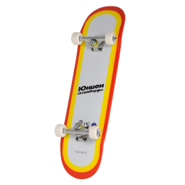 Скейтборд В Сборе Юнион Скейтборды Soda un25-soda-cmplt (white)