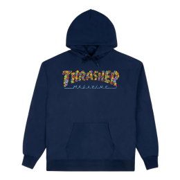 Худи Thrasher Smile By Kevin "Spanky" Long 315048 (navy)