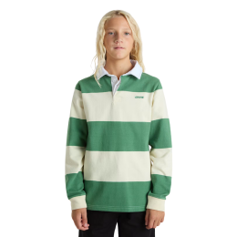 Поло Регби Детское Vans Ward Stripe Rugby Knit Shirt VN000MGJE4T (fairway-lemon icing)