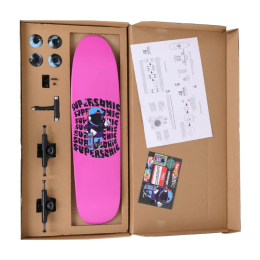 Скейтборд-Набор Supersonic Spaceman Old School Shape SSN-7.75OS (blue)