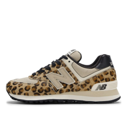 Кроссовки New Женские Balance 574 W574PN (leopard)