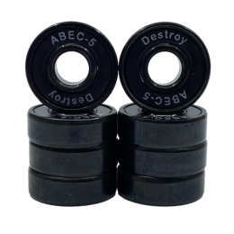 Подшипники Destroy Black Chrome Abec 5 dstr21-blkchrm5 (black)