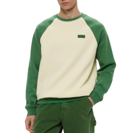 Толстовка Vans Core Basic Raglan Crew VN000HNVE4T (fairway-lemon icing)