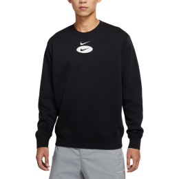 Толстовка Nike Swoosh League Fleece Crewneck DM5461-010 (black)