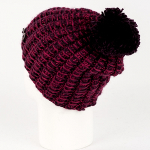 Шапка Женская RAGWear W Villian rag-vil-blk (black-grey-melange)