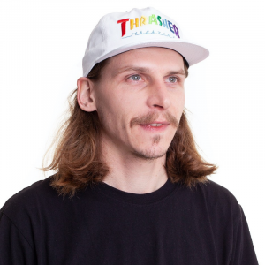 Кепка Thrasher Rainbow Mag Snapback 3131397 (white)