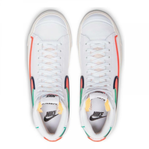 Кроссовки Женские Nike Blazer Mid '77 Infinite DC1746-103 (white-bright crimson-blue void)